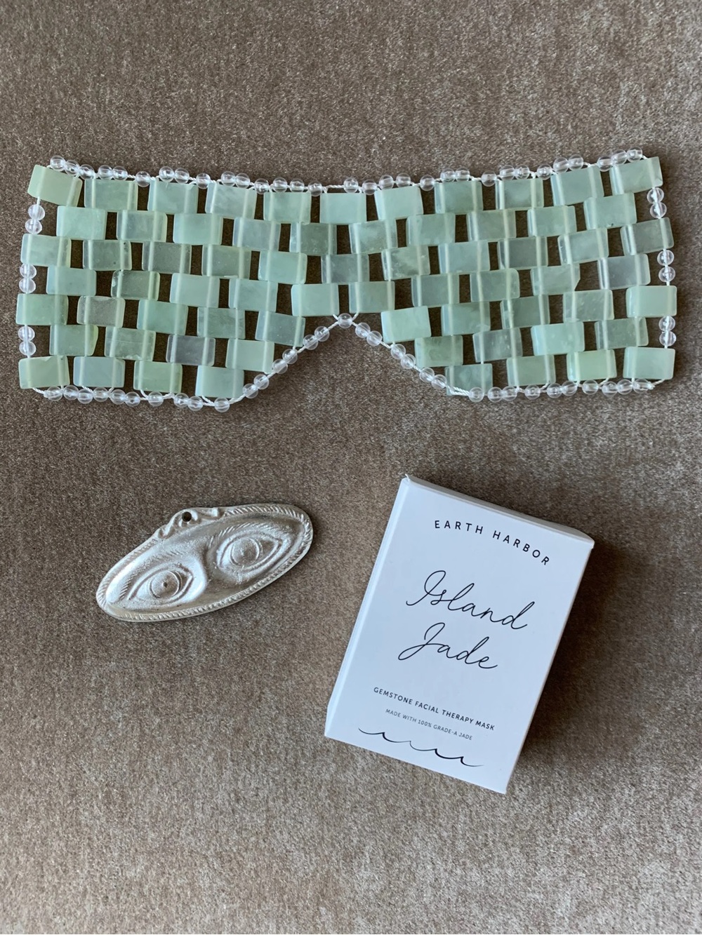 NEW | Jade Gemstone Eye Mask